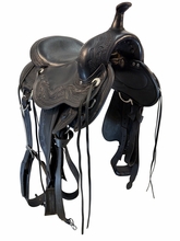16 Inch Used Circle Y Julie Goodnight Wind River Trail Saddle Wide Tree 1750