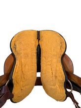 16 Inch Used Circle Y Kelly Kaminski Blaze Barrel Saddle Medium Flex Tree 1528