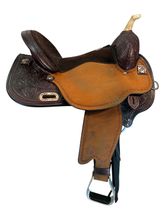 SOLD 2025/06/29 16 Inch Used Circle Y Kelly Kaminski KK Faith Barrel Saddle 1524