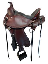 SOLD 2025/11/21 16 Inch Used Circle Y Kentucky Gaiter Trail Saddle 1582