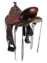 SOLD 2025/11/21 16 Inch Used Circle Y Kentucky Gaiter Trail Saddle 1582