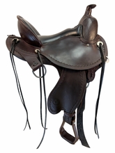 SOLD 2026/07/01j 16 Inch Used Circle Y Kentucky Gaiter Trail Saddle Medium Flex Tree 1582