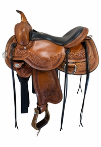 16 Inch Used Circle Y Monarch Trail Saddle Wide Flex2 Tree 1752