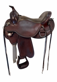 16 Inch Used Circle Y Nova Flex Plus Trail Saddle Wide Flex2 Tree 1566
