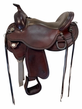 SOLD 2026/08/11  16 Inch Used Circle Y Nova Flex Plus Trail Saddle Wide Flex2 Tree 1566