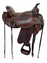 SOLD 2026/08/11  16 Inch Used Circle Y Nova Flex Plus Trail Saddle Wide Flex2 Tree 1566