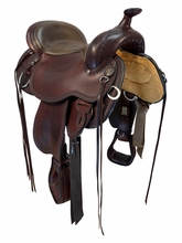 SOLD 2026/08/11  16 Inch Used Circle Y Nova Flex Plus Trail Saddle Wide Flex2 Tree 1566