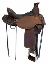 HOLD 2026/06/11c 16 Inch Used Circle Y Oakwood Trail Saddle Medium Flex2 Tree 1137