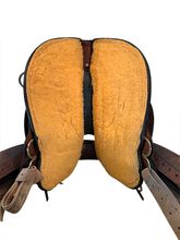 SOLD  on LAYAWAY 2025/07/22 16 Inch Used Circle Y Omaha Trail Saddle 1554