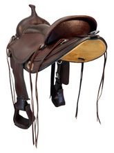 16 Inch Used Circle Y Omaha Trail Saddle 1554