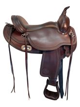 16 Inch Used Circle Y Omaha Trail Saddle 1554