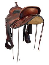 16 Inch Used Circle Y Omaha Trail Saddle 1554
