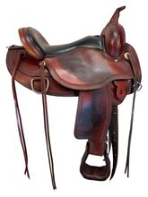 16 Inch Used Circle Y Omaha Trail Saddle 1554