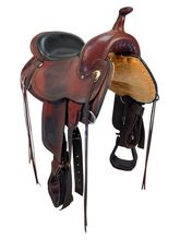 16 Inch Used Circle Y Omaha Trail Saddle 1554
