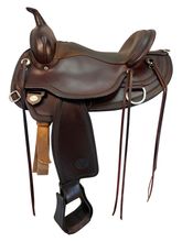 16 Inch Used Circle Y Omaha Trail Saddle 1554
