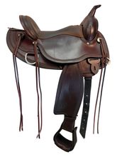 16 Inch Used Circle Y Omaha Trail Saddle 1554
