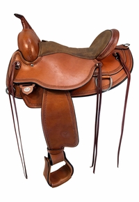 16 Inch Used Circle Y Omaha Trail Saddle 1554