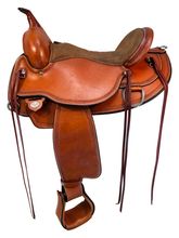 HOLD 2025/09/09e  16 Inch Used Circle Y Omaha Trail Saddle 1554