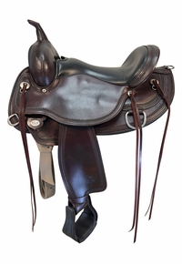 16 Inch Used Circle Y Omaha Trail Saddle 1554