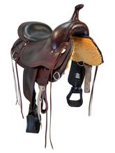 SOLD 2025/10/31j  16 Inch Used Circle Y Omaha Trail Saddle 1554