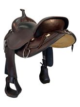 SOLD 2025/11/10 LAYAWAY  16 Inch Used Circle Y Omaha Trail Saddle 1554