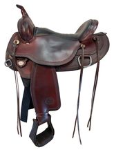 16 Inch Used Circle Y Omaha Trail Saddle 1554