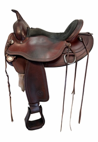 16 Inch Used Circle Y Omaha Trail Saddle 1554