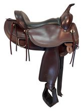 SOLD 2025/11/26   16 Inch Used Circle Y Omaha Trail Saddle 1554