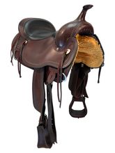 SOLD 2025/11/26   16 Inch Used Circle Y Omaha Trail Saddle 1554