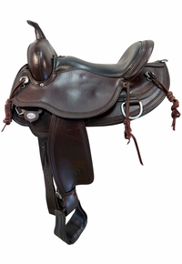16 Inch Used Circle Y Omaha Trail Saddle Extra Wide Flex Tree 1554