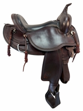 SOLD 2026/06/26 16 Inch Used Circle Y Omaha Trail Saddle Extra Wide Flex Tree 1554