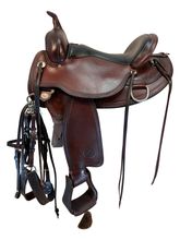 SOLD 2026/04/15 16 Inch Used Circle Y Omaha Trail Saddle Wide Flex Tree 1554