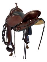 SOLD 2026/04/15 16 Inch Used Circle Y Omaha Trail Saddle Wide Flex Tree 1554
