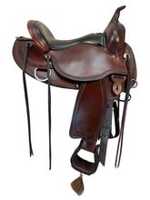 SOLD 2026/04/15 16 Inch Used Circle Y Omaha Trail Saddle Wide Flex Tree 1554