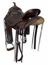 SOLD 2026/08/10 16 Inch Used Circle Y Omaha Trail Saddle Wide Flex2 Tree 1554