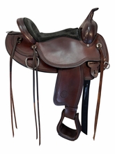 SOLD 2026/08/06  16 Inch Used Circle Y Omaha Trail Saddle Wide Flex2 Tree 1554