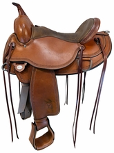 16 Inch Used Circle Y Omaha Trail Saddle Wide Flex2 Tree 1554