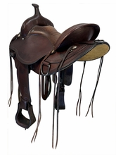 16 Inch Used Circle Y Omaha Trail Saddle Wide Flex2 Tree 1554