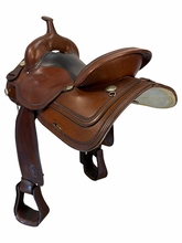 SOLD 2026/10/05 16 Inch Used Circle Y Original Flex Lite Trail Saddle Medium Tree 1551