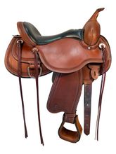 16 Inch Used Circle Y Pioneer Trail Saddle 1665