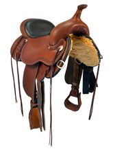 16 Inch Used Circle Y Pioneer Trail Saddle 1665