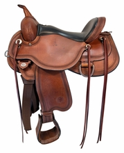 SOLD 2025/07/02c 16 Inch Used Circle Y Pioneer Trail Saddle 1665