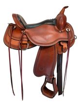 SOLD 2025/07/02c 16 Inch Used Circle Y Pioneer Trail Saddle 1665