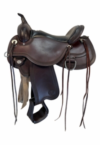 16 Inch Used Circle Y Pioneer Trail Saddle Medium Flex2 Tree 1665