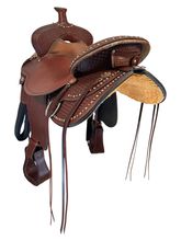 16 Inch Used Circle Y Reno Trail Saddle 2373