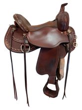 SOLD 2025/11/28j  16 Inch Used Circle Y Reno Trail Saddle 2373