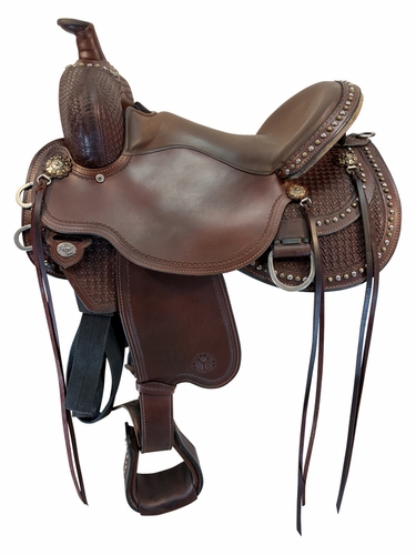 16 Inch Used Circle Y Reno Trail Saddle Medium Flex Tree 2373
