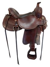 SOLD 2026/03/06e  16 Inch Used Circle Y Reno Trail Saddle Wide Flex Tree 2373