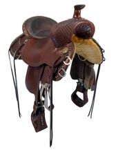 SOLD 2026/03/06e  16 Inch Used Circle Y Reno Trail Saddle Wide Flex Tree 2373