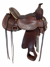 16 Inch Used Circle Y Reno Trail Saddle Wide Flex2 Tree 2373